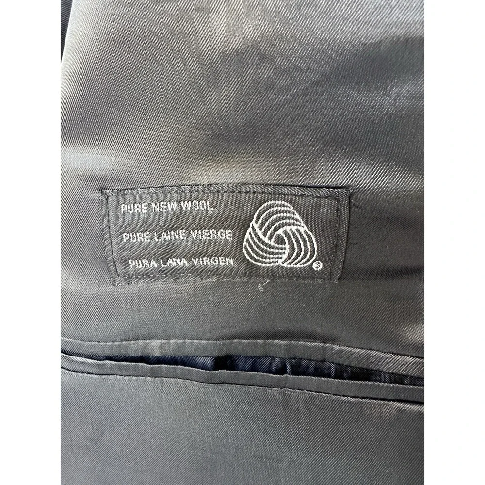 Chaps Ralph Lauren Wool‎ Blazer Wedding Men's 46 Long Gray